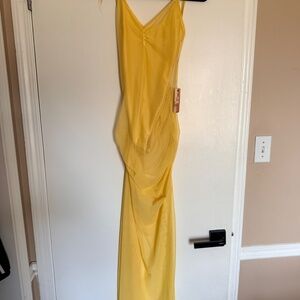 Yellow one piece + cover up straight from Italy